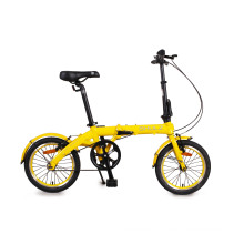 16 Inch Aluminum Single Speed Belt Drive Folding Bike